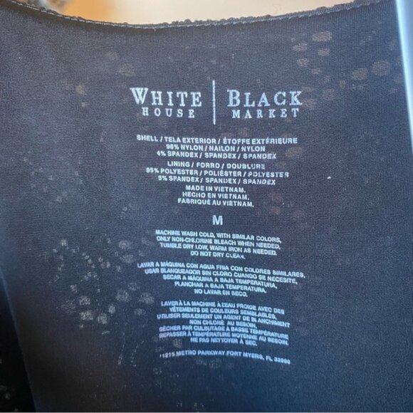 Black Lace Women's Top - Picture 2 of 3